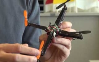 Origami Quadrotor Drone Design