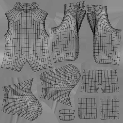 3D Clothing Model: Smart Suit - Heavy Male